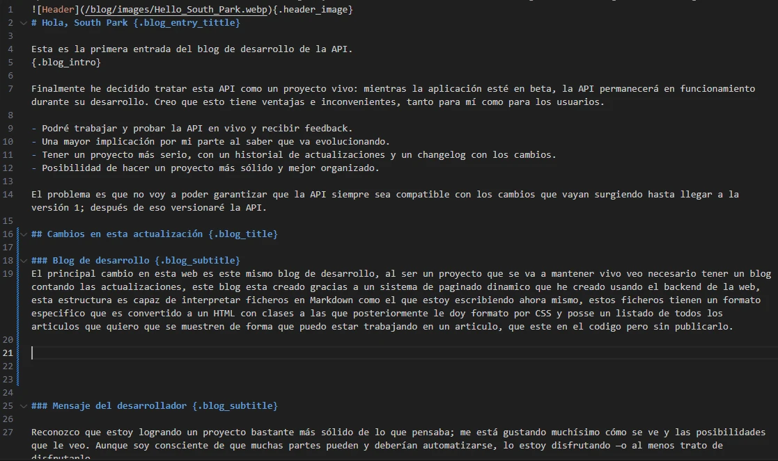 Markdown Document